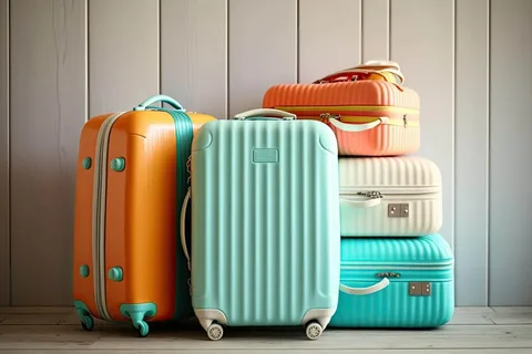 travel suitcases